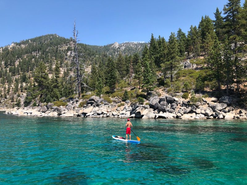 Kayaking at Lake Tahoe