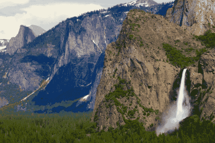 Yosemite National Park in USA