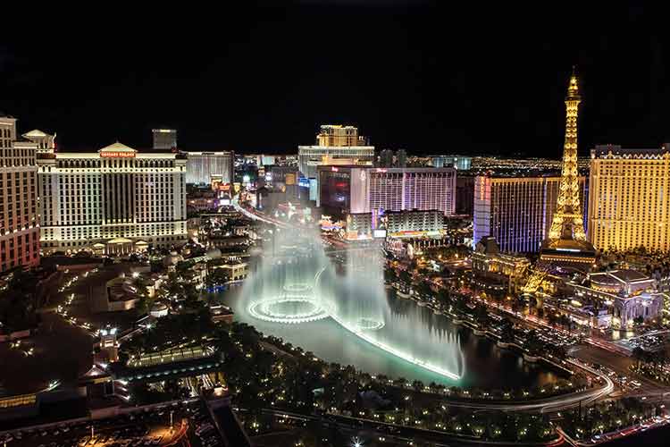 Fountains of Bellagio - Paris - Las Vegas - American Coatings Association