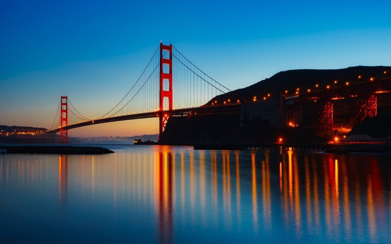 Golden Gate Bridge San Francisco Bay