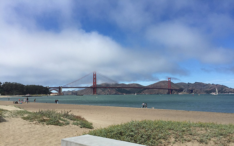 crissy field beach, USA