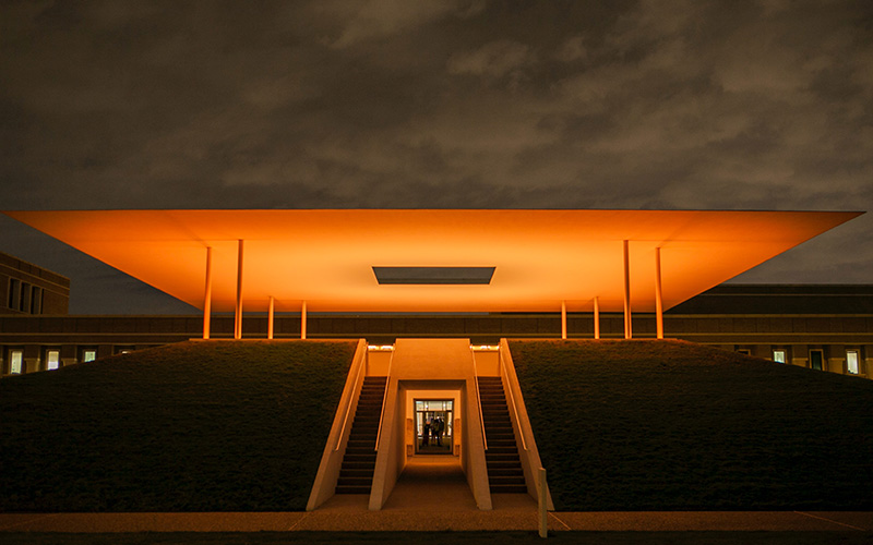 Gaze the Magnificent Twilight Epiphany Skyspace