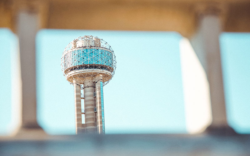 Skyline from Reunion Tower 