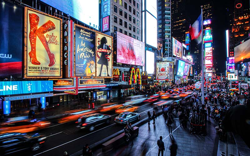 Things to do in Times Square for Free