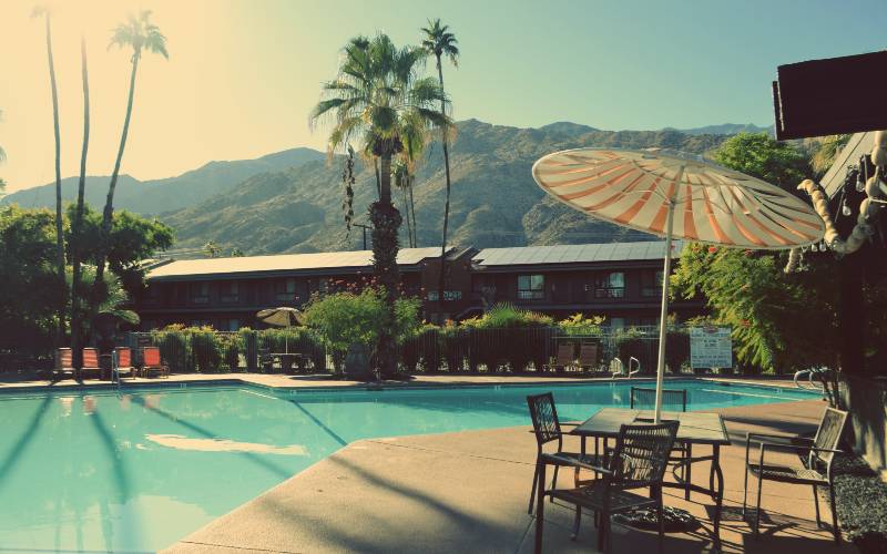 Palm Springs in January