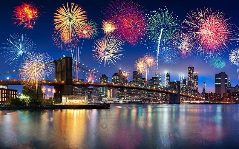 New Years Celebrations in USA