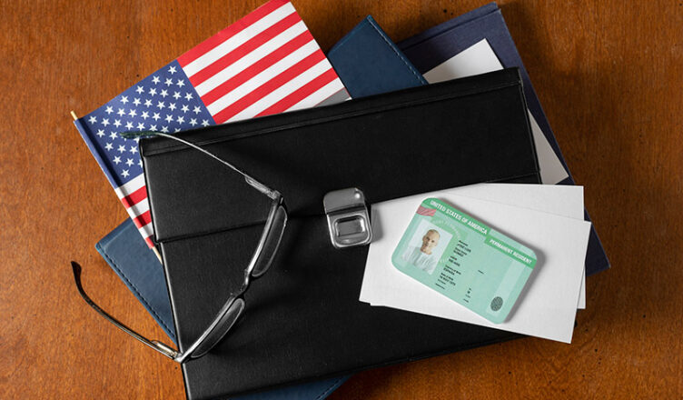 U.S. business visa application form and documents