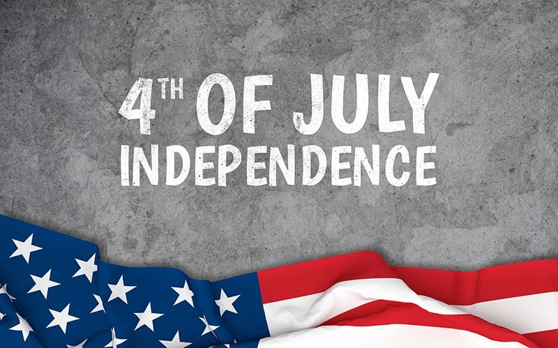 Independence Day celebration banner 
