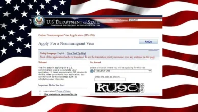 DS-160 Form for U.S. Visa Application