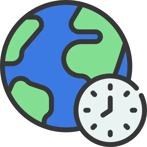 Time Zone Icon